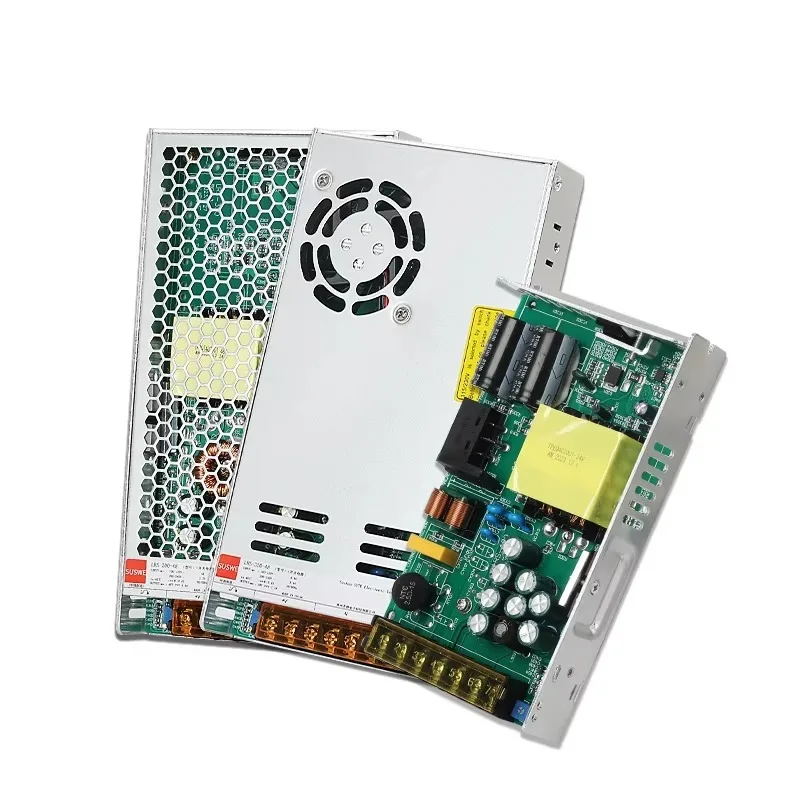 LRS Series 100W 12V Single Output 88% Efficiency 110-220V Input 8A Output Current Electrical Automation Switching Power Supply