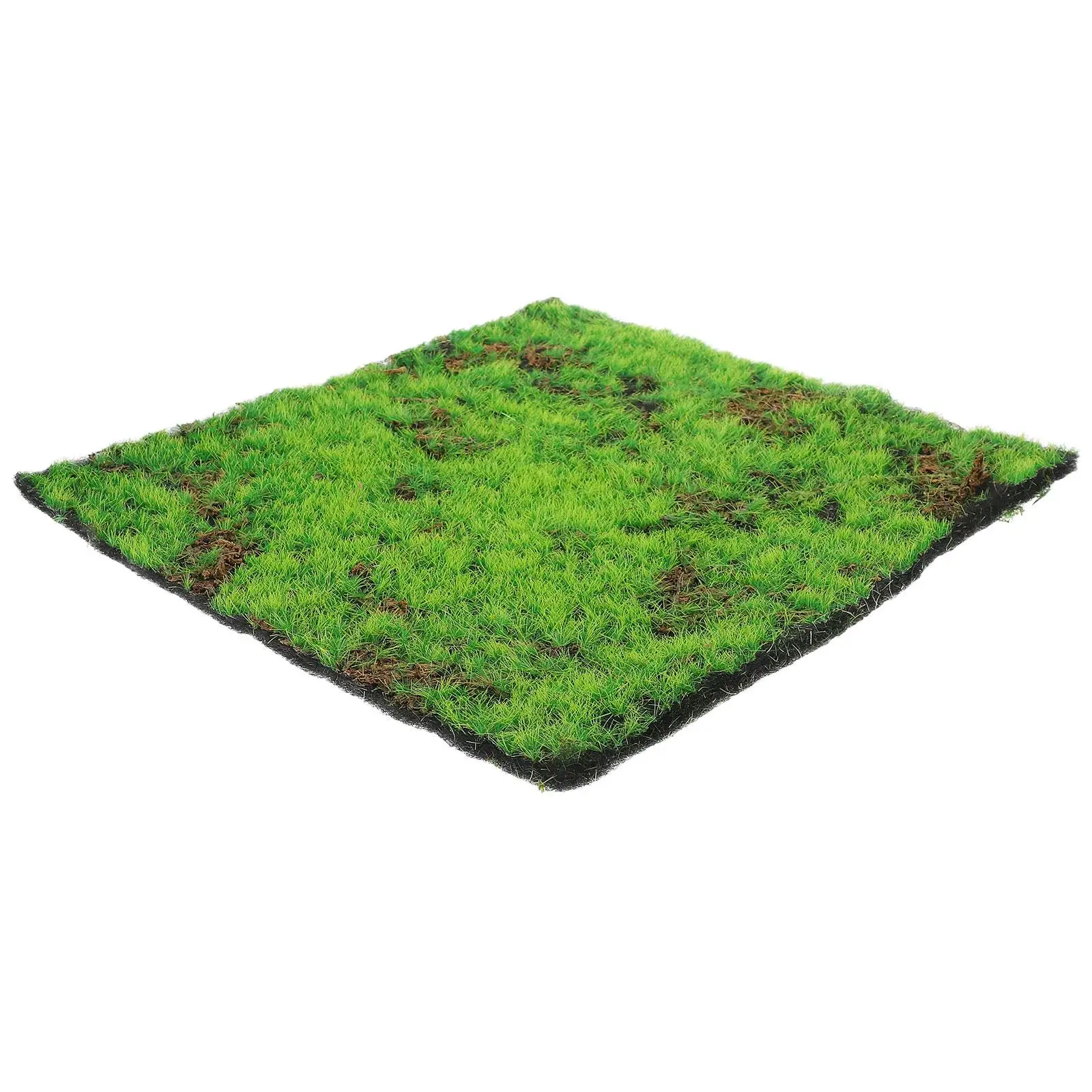

Simulated Moss Turf 30x30cm Artificial Grass Carpet Decorative Green Fake Grass Rug Easy Install No Maintenance