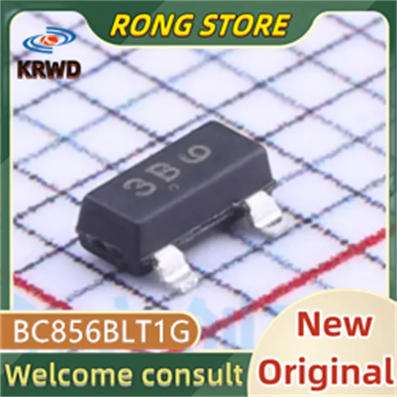 50PCS 3B NEW Original BC856BLT1G BC856BLT1 BC856BLT BC856B 856B