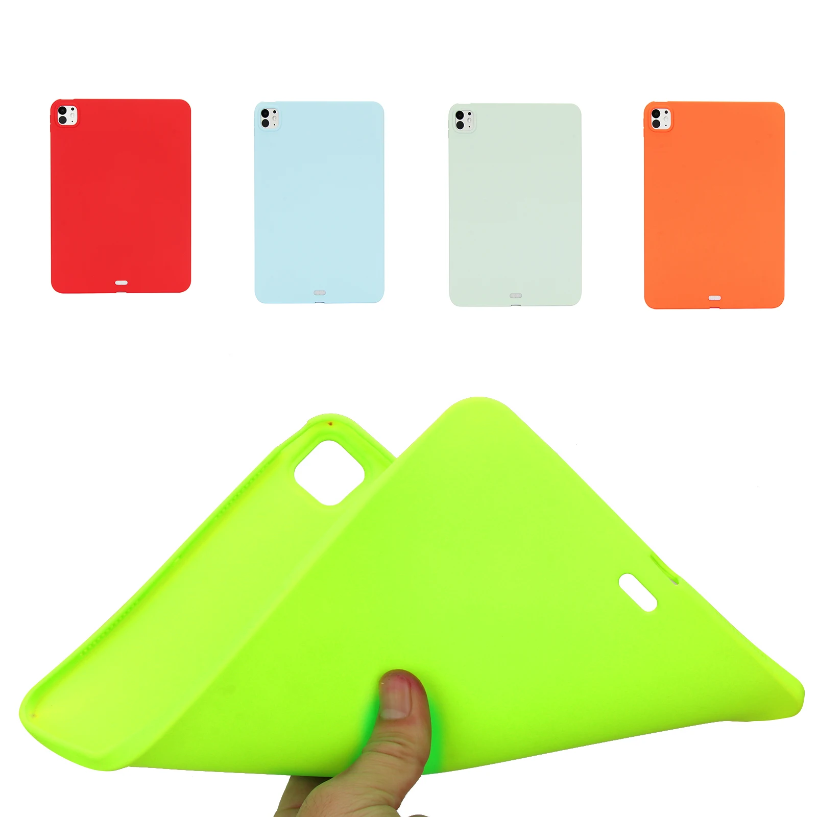 

Slim TPU Tablet Case Cover For IPAD AIR 13 PRO 12.9 10th 2022 10.9 A16 11Inch 2025 PRO11 2024 Air 4 Air 5 Air11