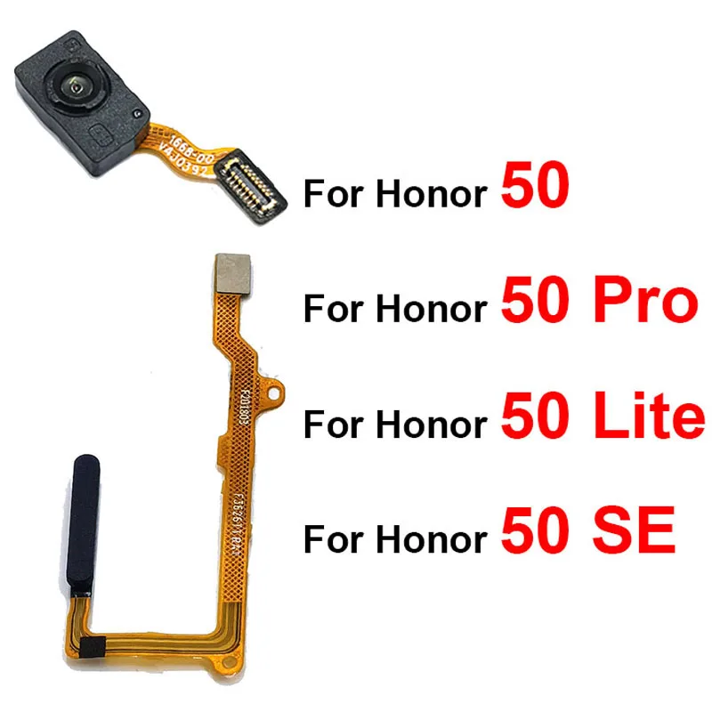 Under Screen Fingerprint Flex Cable For Huawei Honor 50 Pro 50 Se 50 Lite Home Key FingerPrint Sensor Flex Ribbon Repair Parts