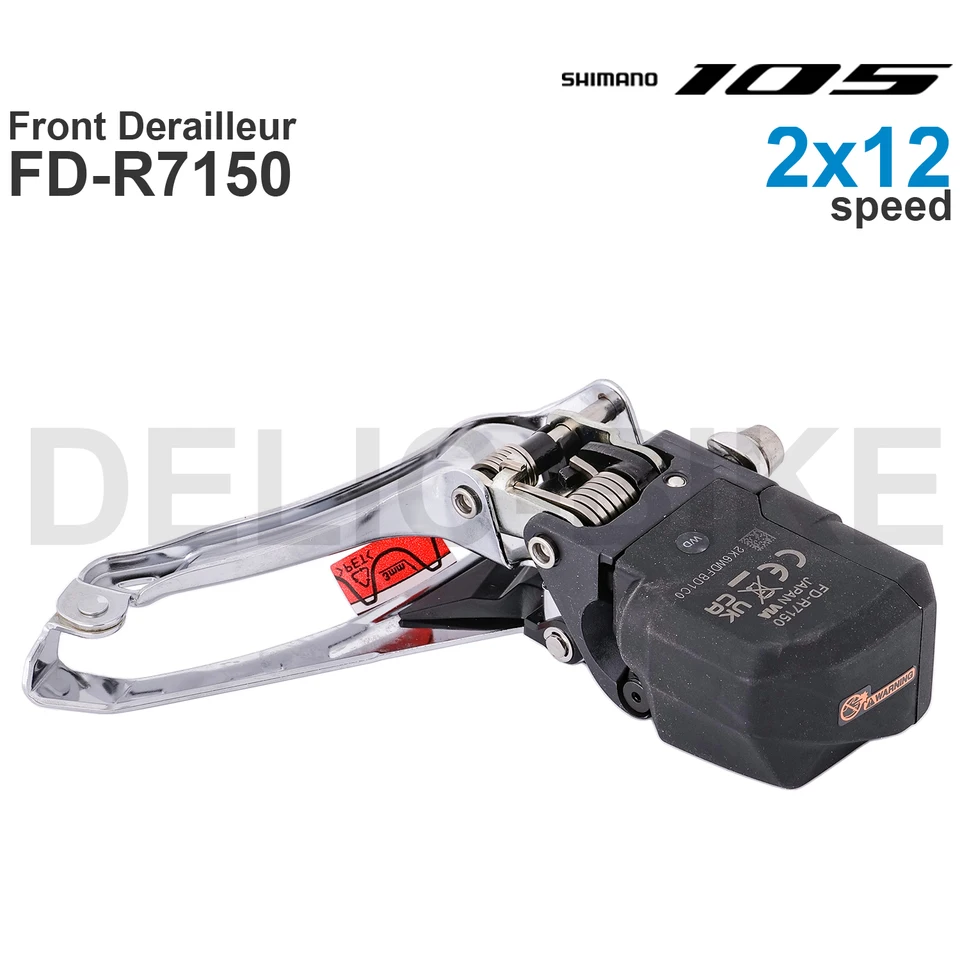 SHIMANO 105 Di2 Front Derailleur FD-R7150 2x12-speed Original