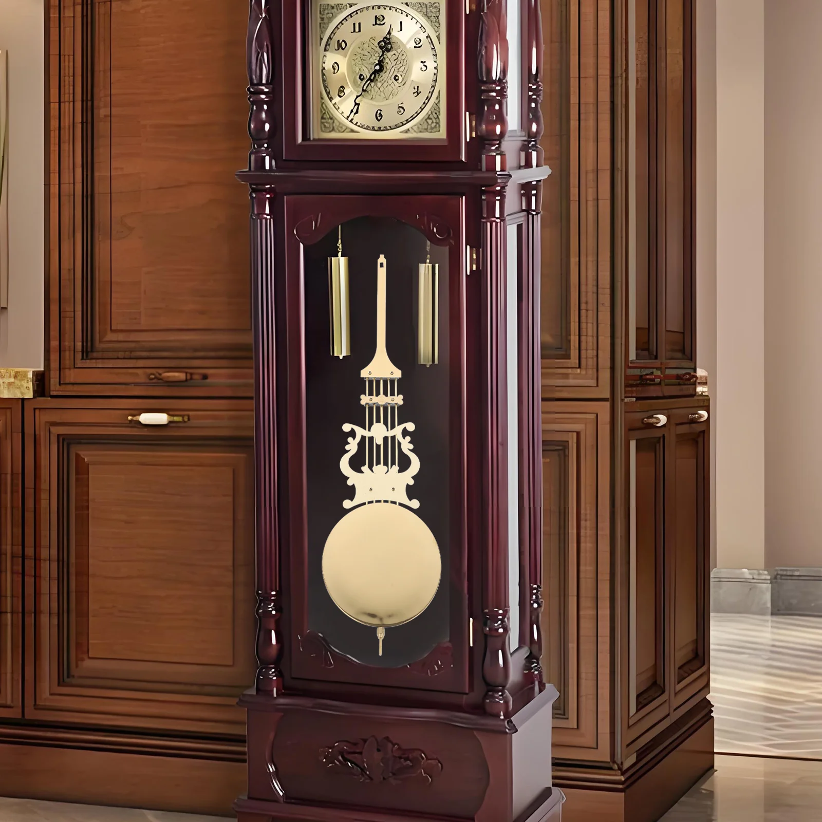 

Aluminium Metal Clock Pendulum Replacement Diy Mechanical Wall Clock Repair Part Decorative Pendulum For Household Outdoor
