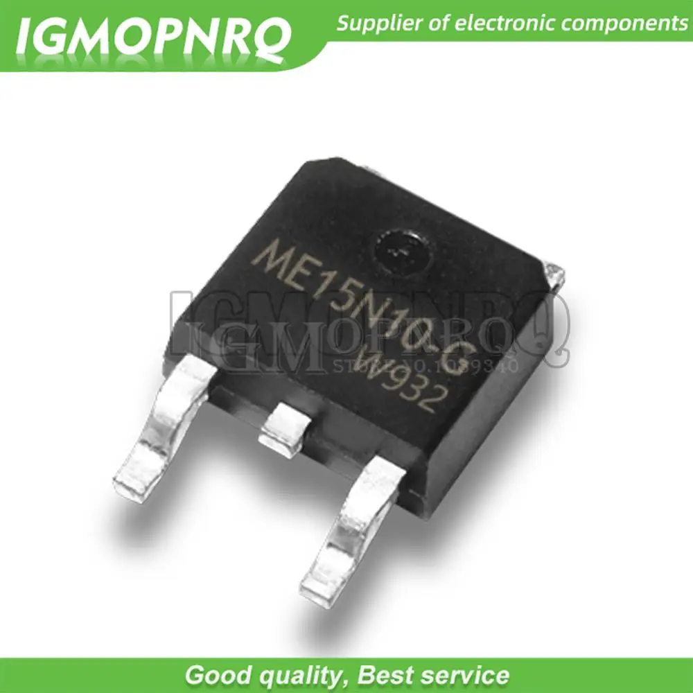 10PCS ME15N10-G ME15N10 TO-252 TO252 15N10 MOS FET