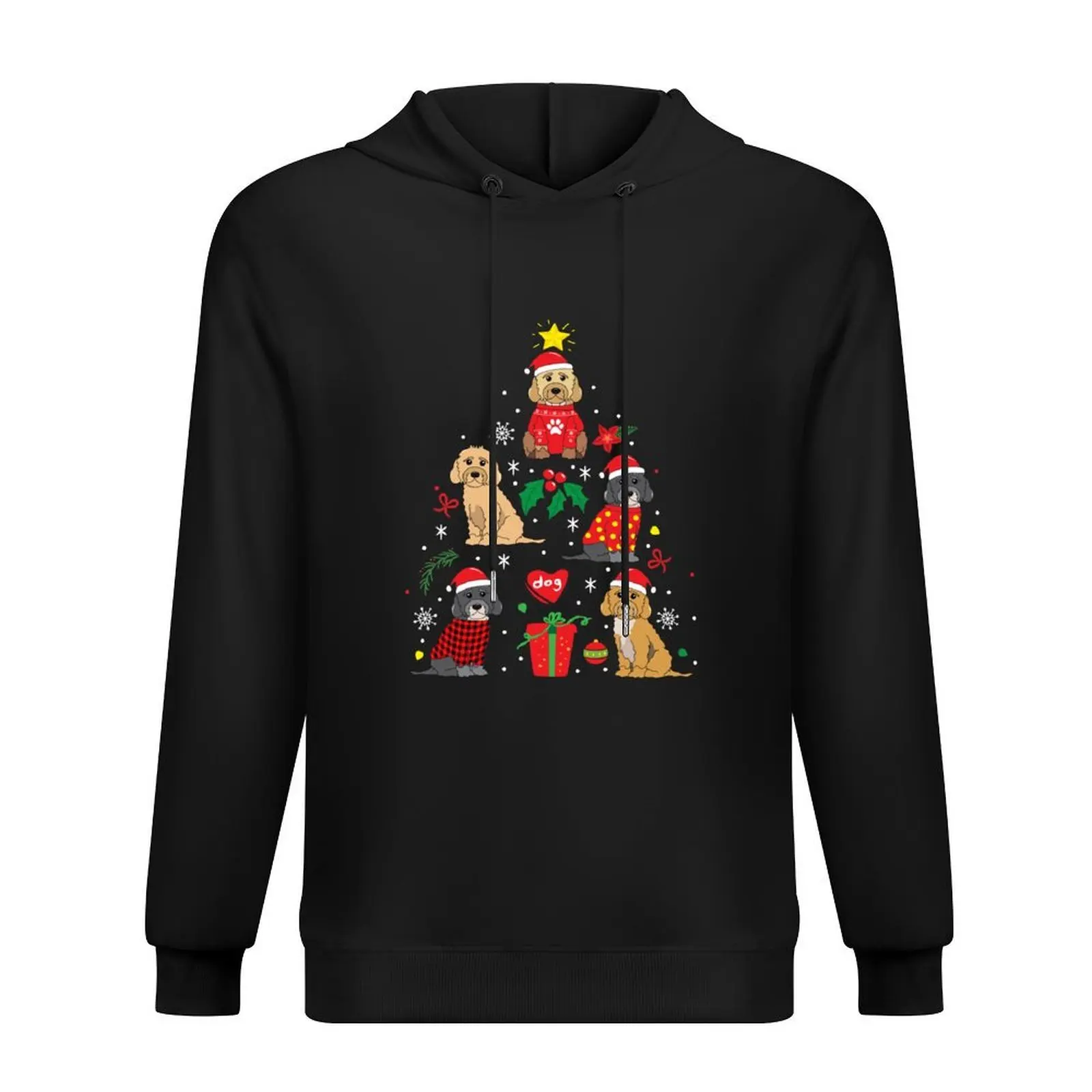 

Cockapoo Christmas Ornament Tree Hoodie anime clothing autumn jacket men autumn mens designer clothes new in hoodies