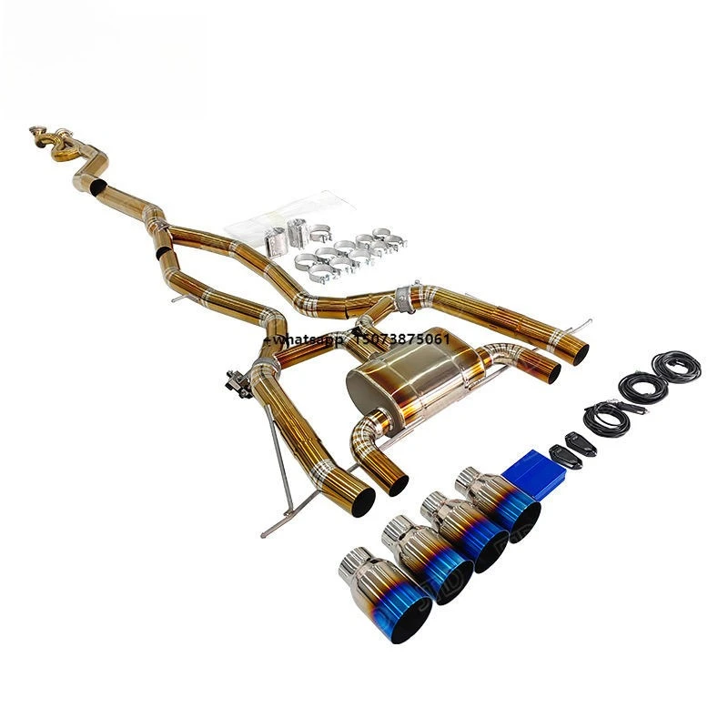 Titanium Exhaust System for  G80 M3/G82 M4 - Full Catback S58 3.0t Engine Specific
