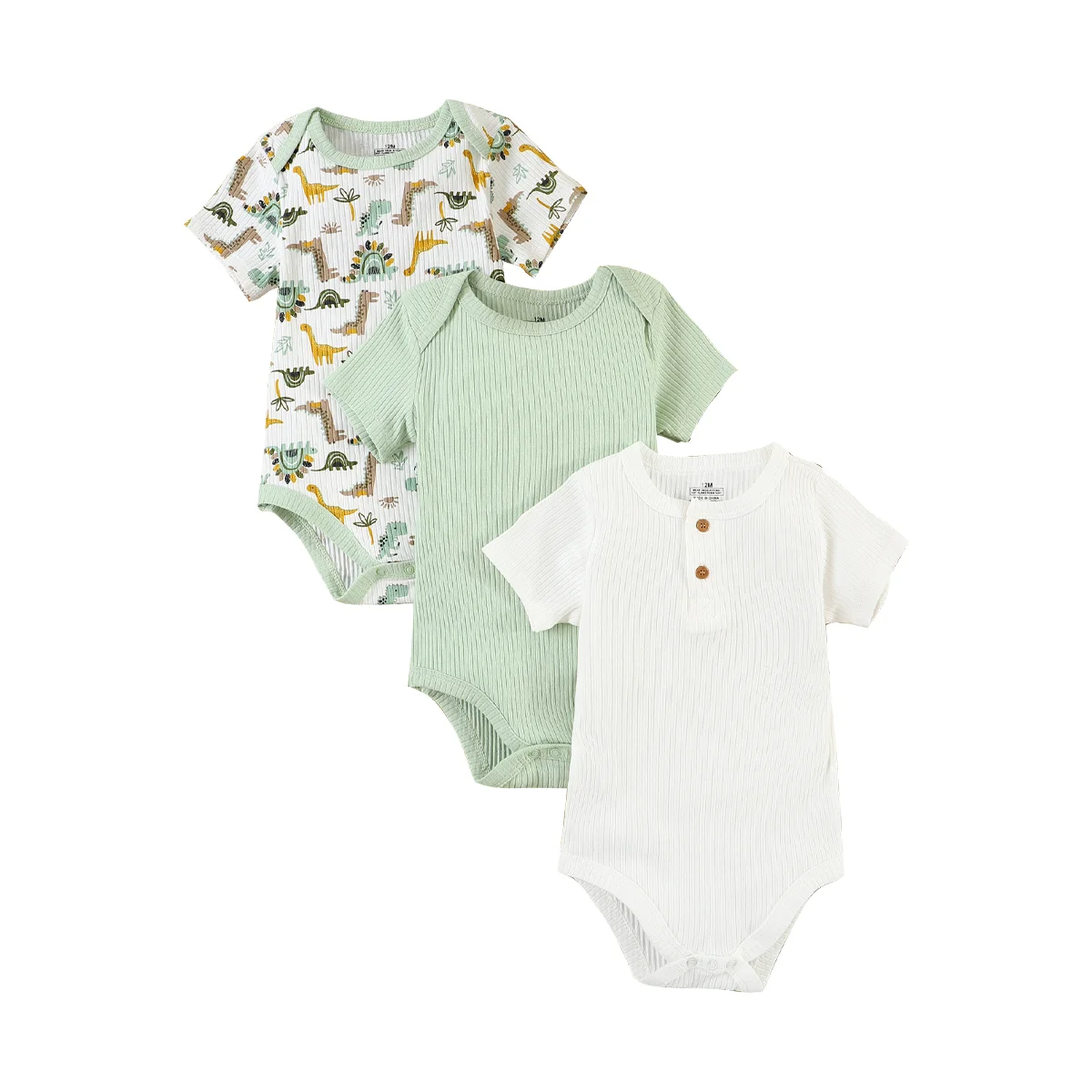 Baby boy clothes 3PCS Baby boy onesies summer newborn baby clothes Short-sleeved jumpsuit  cotton fabric  0-12 months