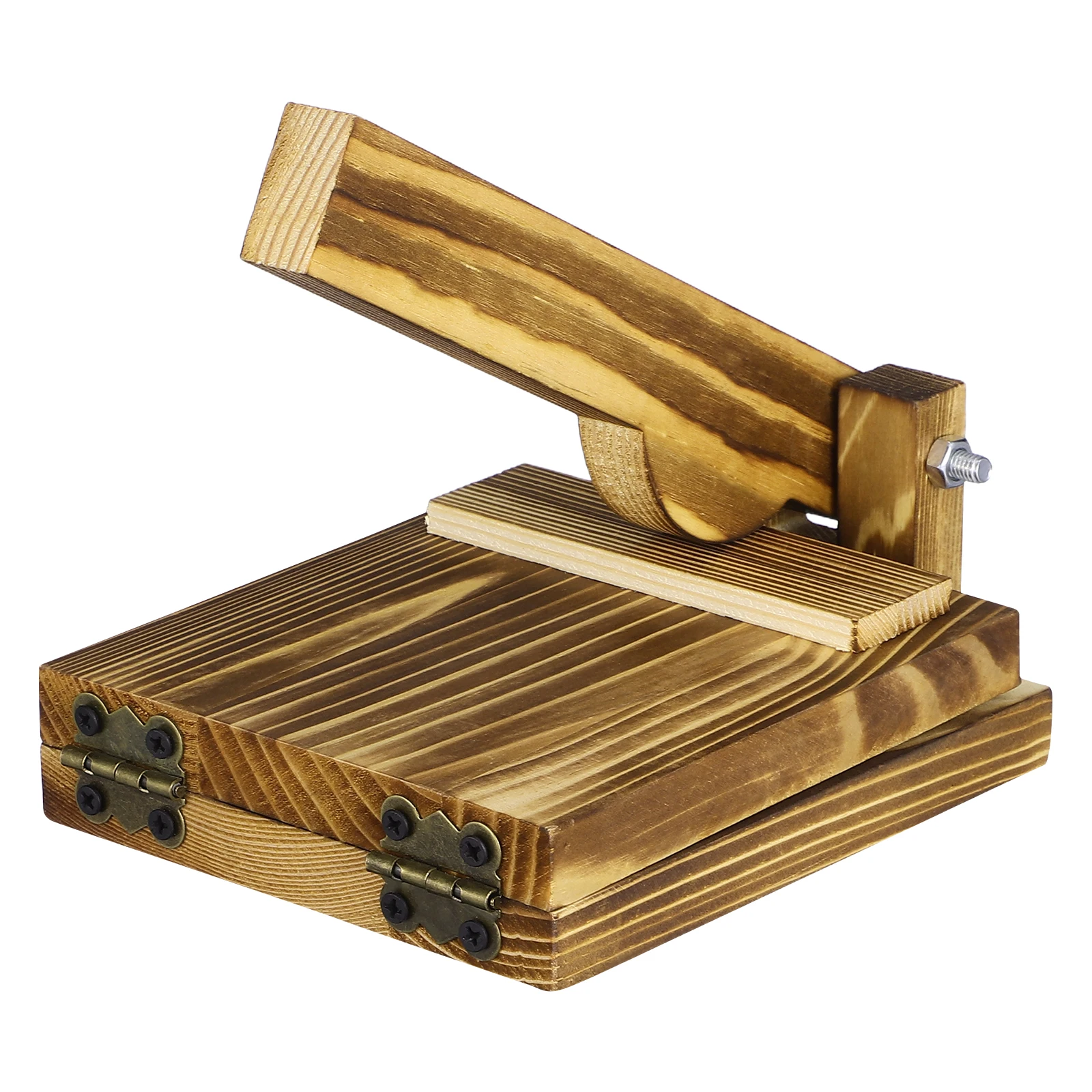 

Dumpling Wrapper Maker Mold Wooden Dough Presser Heavy Duty Pizza Sheeter Woman