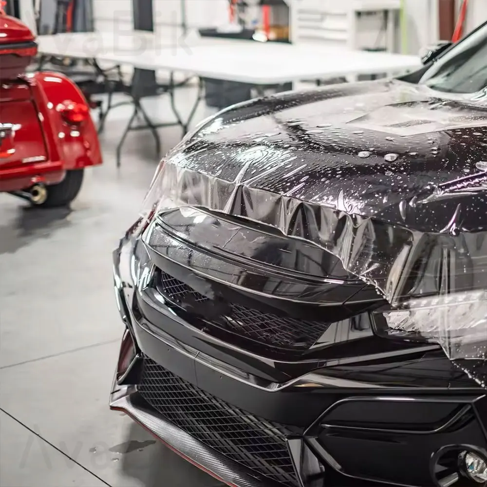 

Прозрачная защитная пленка PPF из ТПУ (полиуретана) для кузова автомобиля, самовосстанавливающаяся пленка для зеркал заднего вида