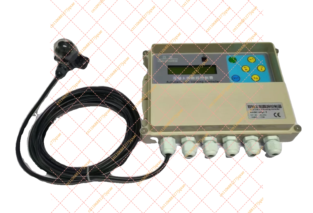 Two-Axis Light Controlled Sun Tracking Controller with Wind Speed Detection