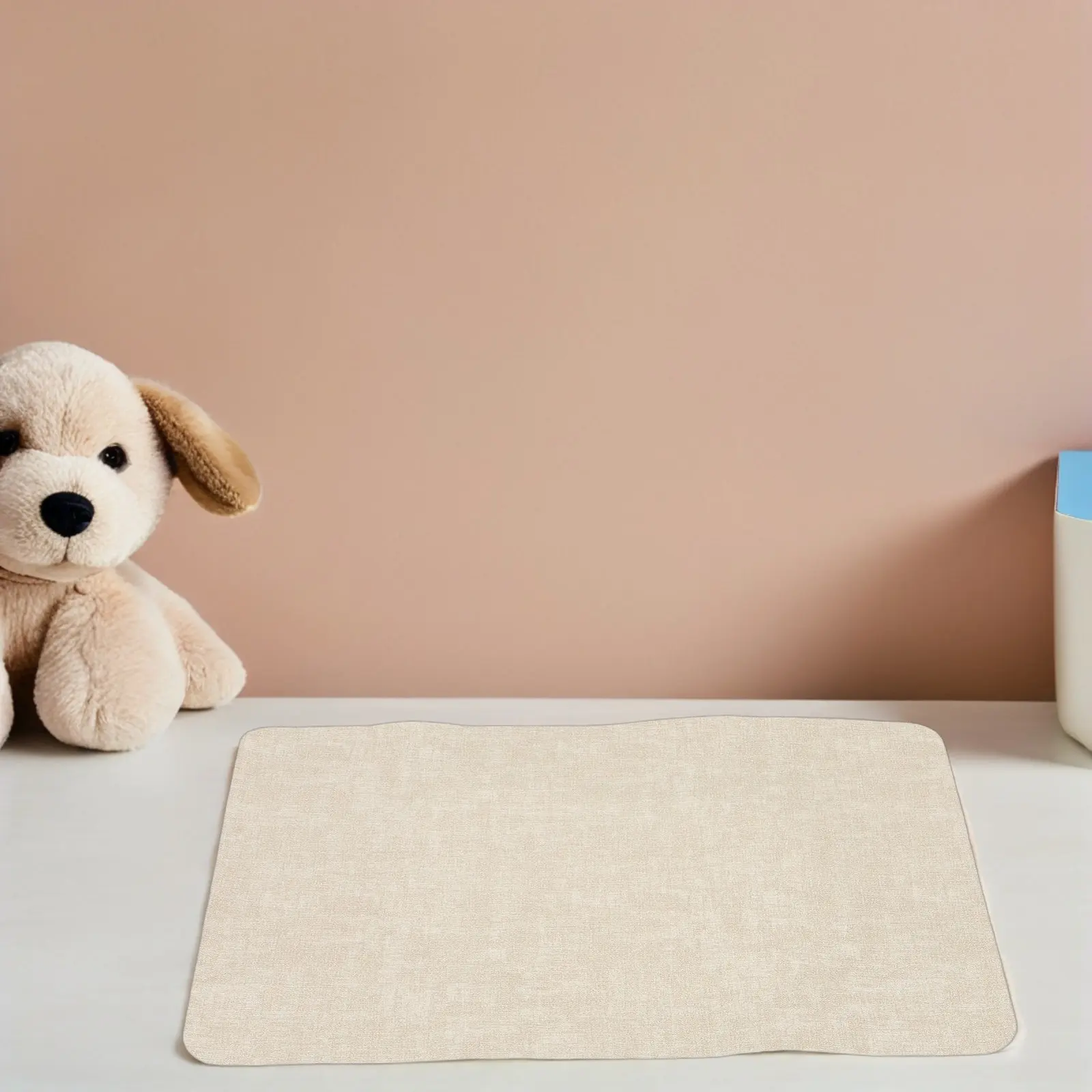 Tapis de table à ongles extra large en PU, résistant aux rayures, imperméable, protection de bureau pour technicien(ne) des ongles, tapis de manucure pour salon et usage domestique