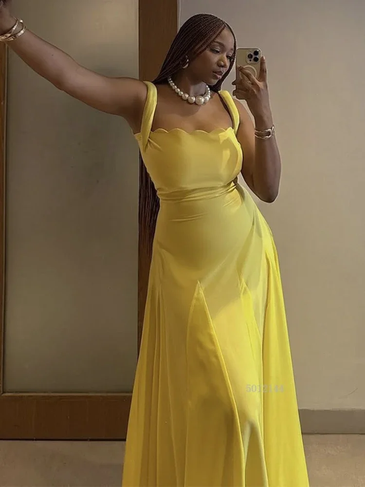 

2025 Sleeveless Strapless Long Maxi Dress for Women Sexy Swing Skirt Holiday Beach Birthday Evening Party Gown