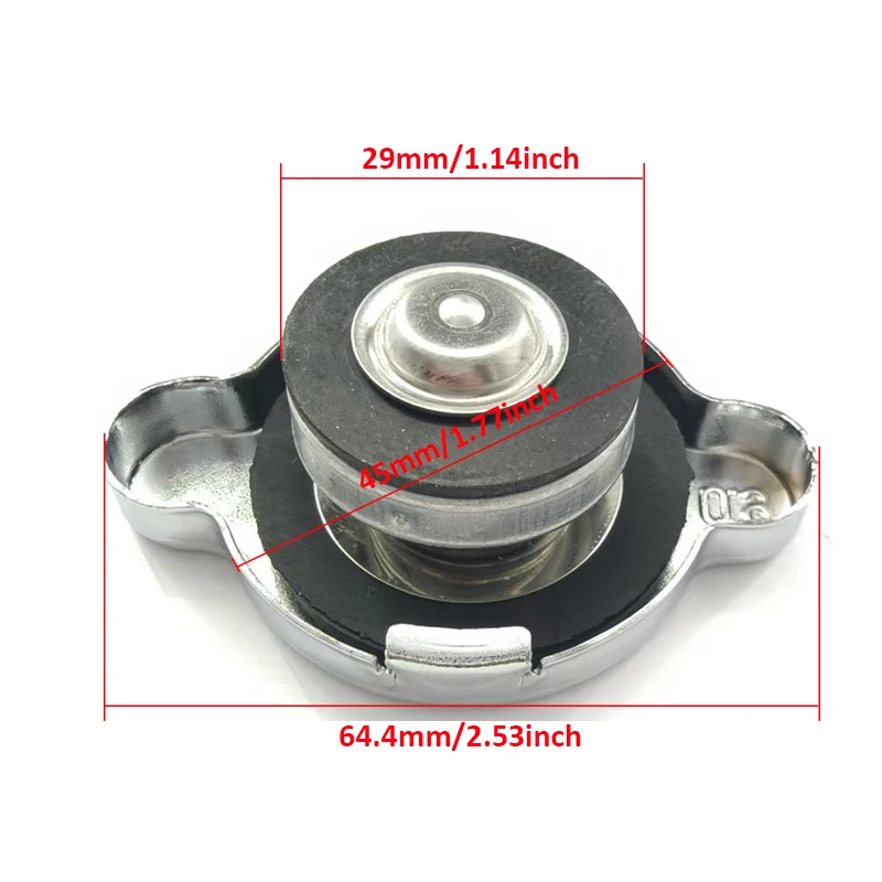 غطاء المبرد المبرد للسيارة نوع 0.9 غطاء المبرد لشركة هيونداي أكسنت إلنترا إكسل سكوبي سوناتا تيبورون 16401-63010