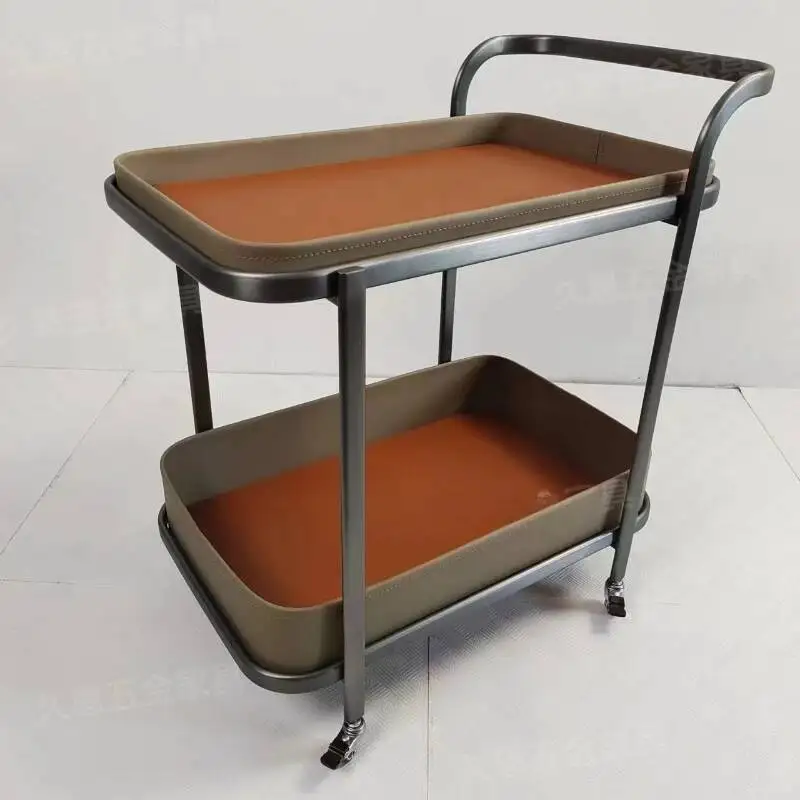 Modern Balcony Salon Trolley Homestay Advanced Storage Salon Trolley Luxury Retro Commercial Furniture Carrello Attrezzi Lstc