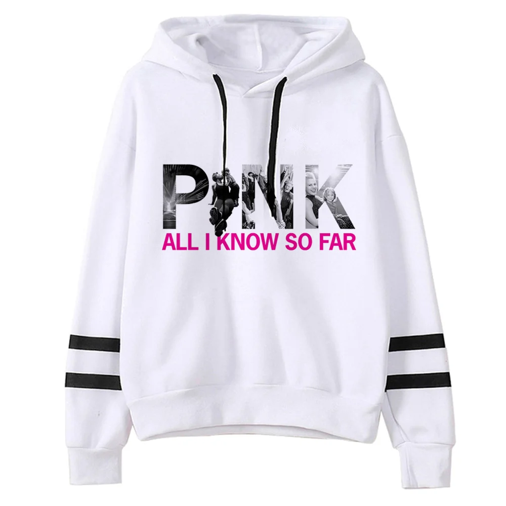 Pink p Nk hoodies women Fleece anime clothes female japanese Hooded Shirt