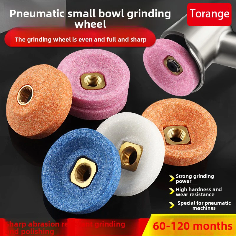 

Bowl Shaped Small Grinding Wheel Elbow Wind Grinding Pen Dedicated Flint Sand Wheel Polishing Head for Precision Work