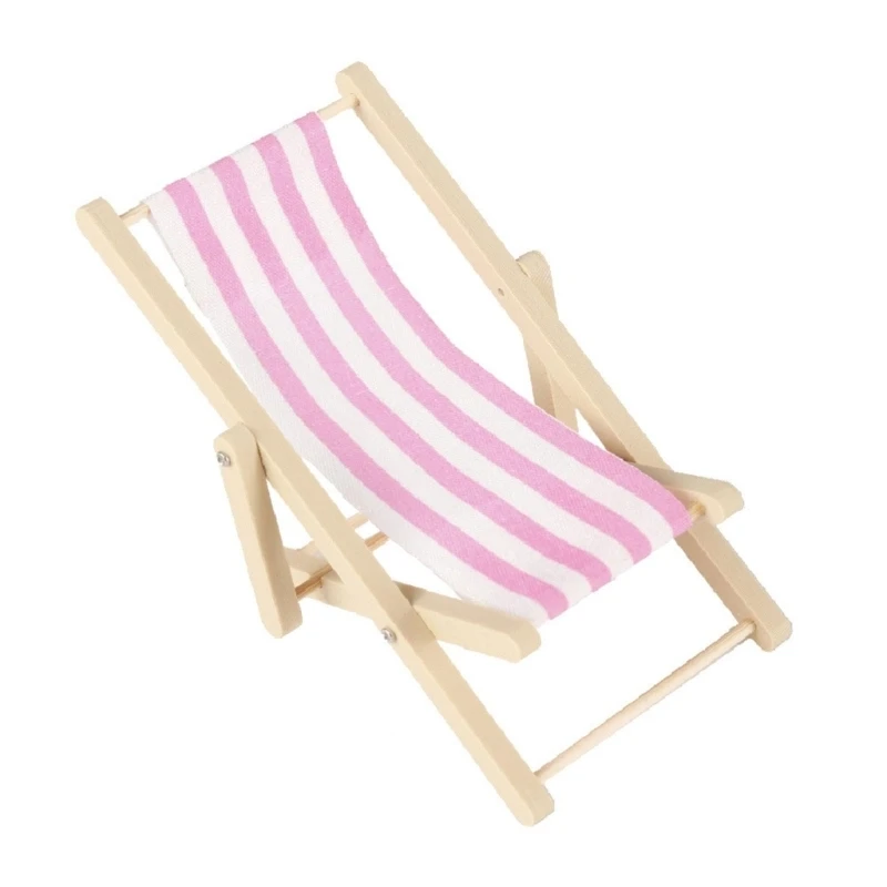 Patterned Miniature Chair Model for Mini Home Display Styling