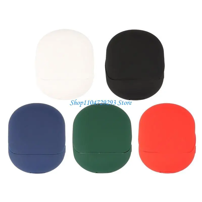 Casos proteção silicone macio Y2GD para capas fone ouvido com carabineiro