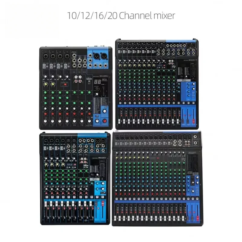 Mixer 24 Channels Mini Iphone Digital Mf12 Console Audio Dlive Music Dm20M Usb Interface Analog Dj Professional Mosfet Amp Hi Fi