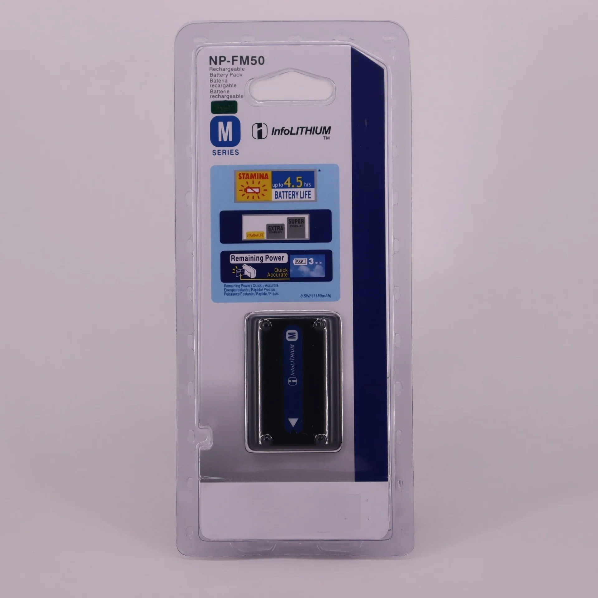 NP-FM50 1180mAh Li-ion Battery for Sony DSC-F707 F717 F828 Cyber-shot Pro Camera - Full Decode High Capacity Replacement