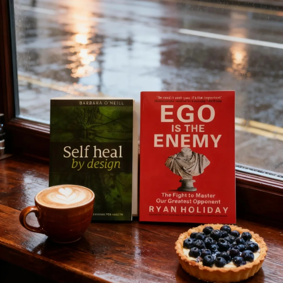 مجموعة كتبان - 《الشفاء الذاتي بالتصميم》+《Ego Is The Enemy》Dissolve Ego & Design Healing - الطريق إلى الطاقة والأصيلة بالجملة