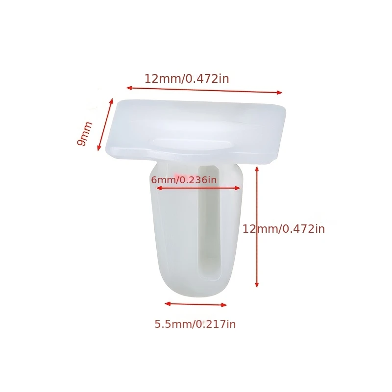 Door Sill Covering Trim Clips Fasteners For BMW 51471840960 E30 E31 E32 E34 E36 E38 E39 E46 Z3 M3 M5 3 5 7 8 Series view 4