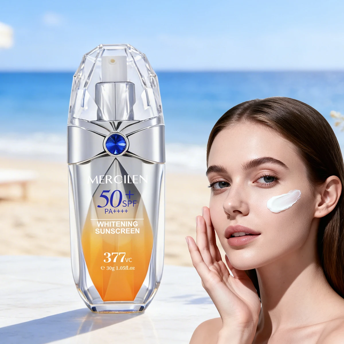 Spf 50 Sunscreen - Mercilen Sunscreen 30g, Spf50+/Pa+++ High Protection,