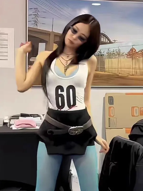 

Fletta Bloom Эксклюзивный жилет Jennie Spicy Bal с ремешками, топ без рукавов, модная спортивная женская одежда для отдыха