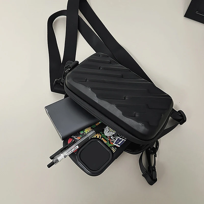 1 قطعة شخصية بسيطة خفيفة الوزن صندوق حقيبة موضة قطري شريط حقيبة كتف للجنسين حقيبة تسلق الجبال هدايا عيد الميلاد