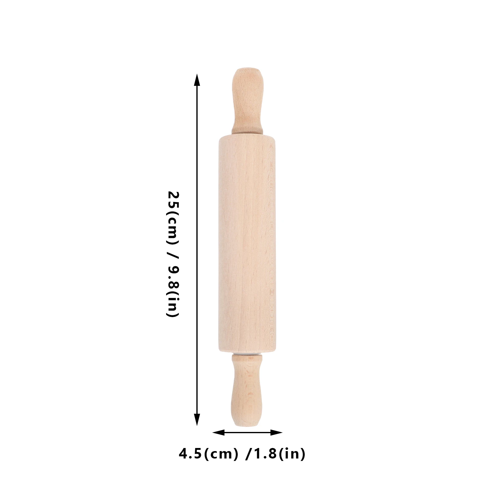 

1 Set Wooden Kids Kitchen Utensils Cognitive Smooth Safe Pretend Plaything Baking Play Simulated Wood Cooking Tools