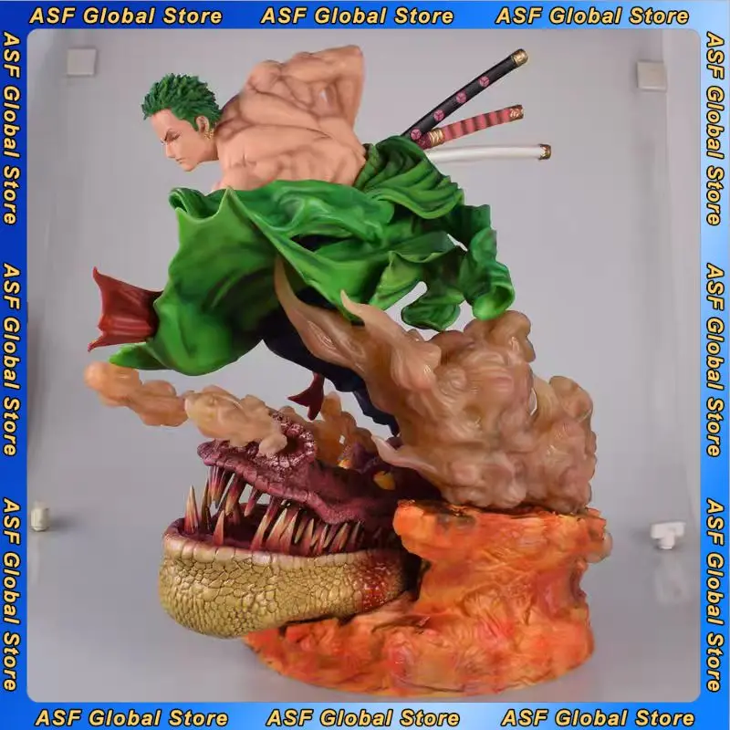 

42 см Новая ONE PIECE аниме-фигурка Ророноа Зоро периферийные устройства ПВХ модель сцена статуя украшения для рабочего стола подарки на день рождения игрушки