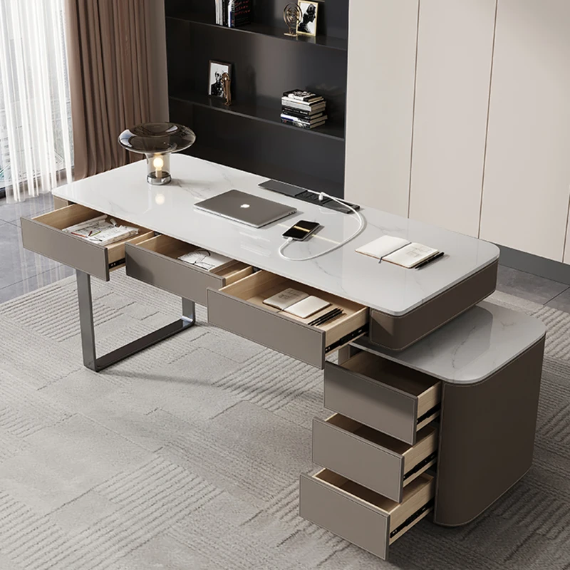 

Reception Executive Luxury Desk Meeting Modern Study Writing Office Desks School Vanity Lap Tisch Media Console Furniture