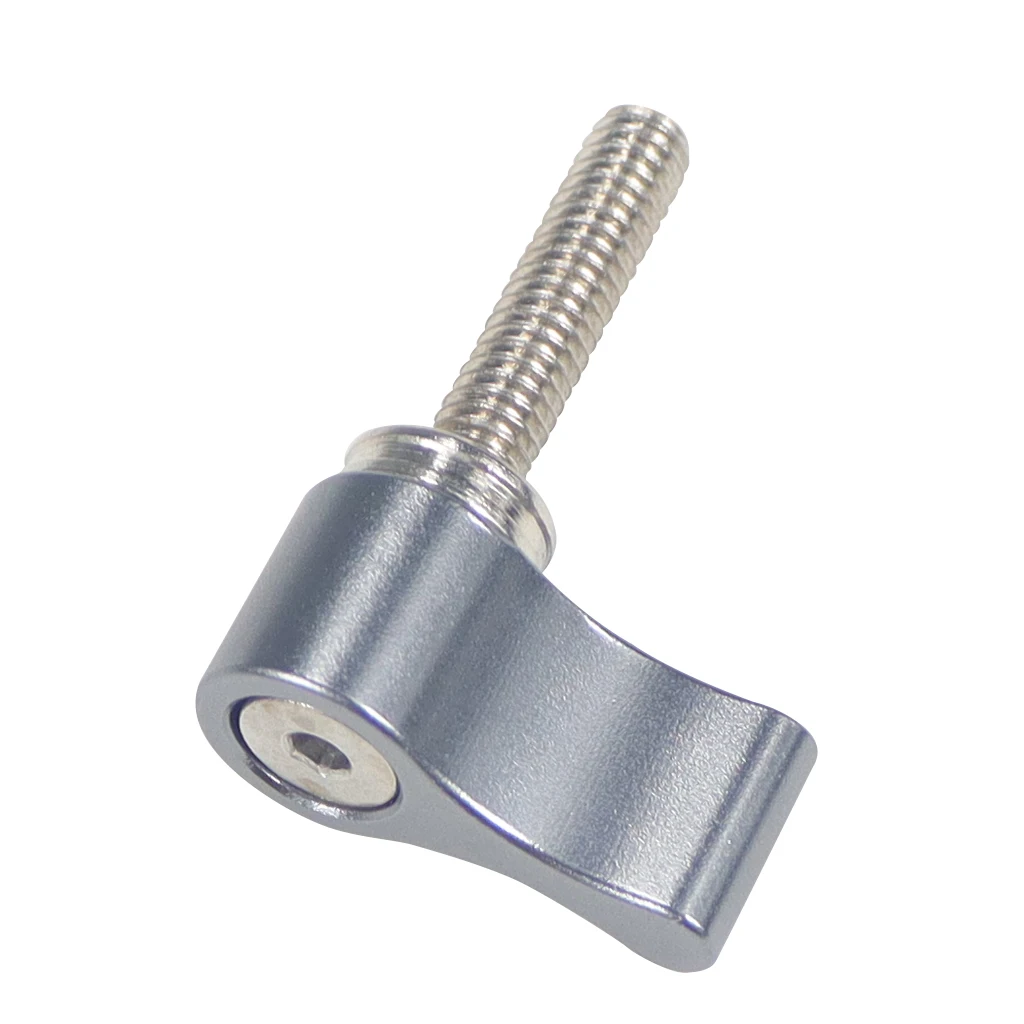 M4 M5เกลียว Thumb L/T-Shaped Handle Lever Wing Nut Knob สกรูสำหรับ15Mm Rod สนับสนุนระบบกล้อง DSLR ขาตั้งกล้อง Mount
