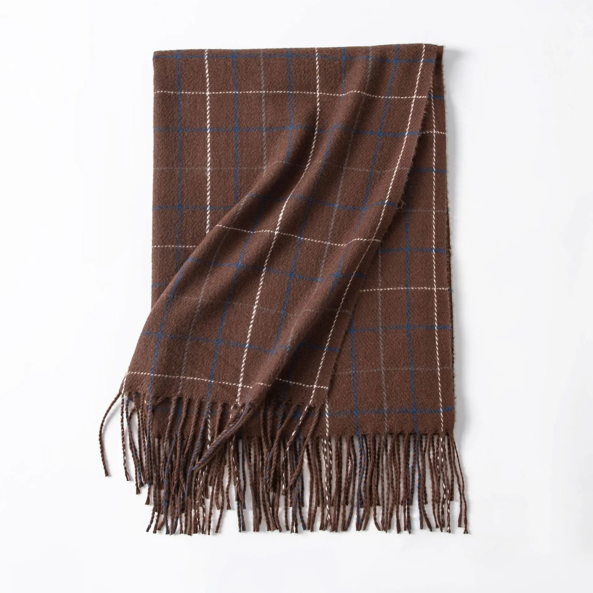 Imitatie Kasjmier Klassieke Vintage Sjaals Hoofddoek Winter Vrouwen Dames Mannen Preppy Plaid Sjaals Pashmina Mujer Mannelijke Wrap Sjaal