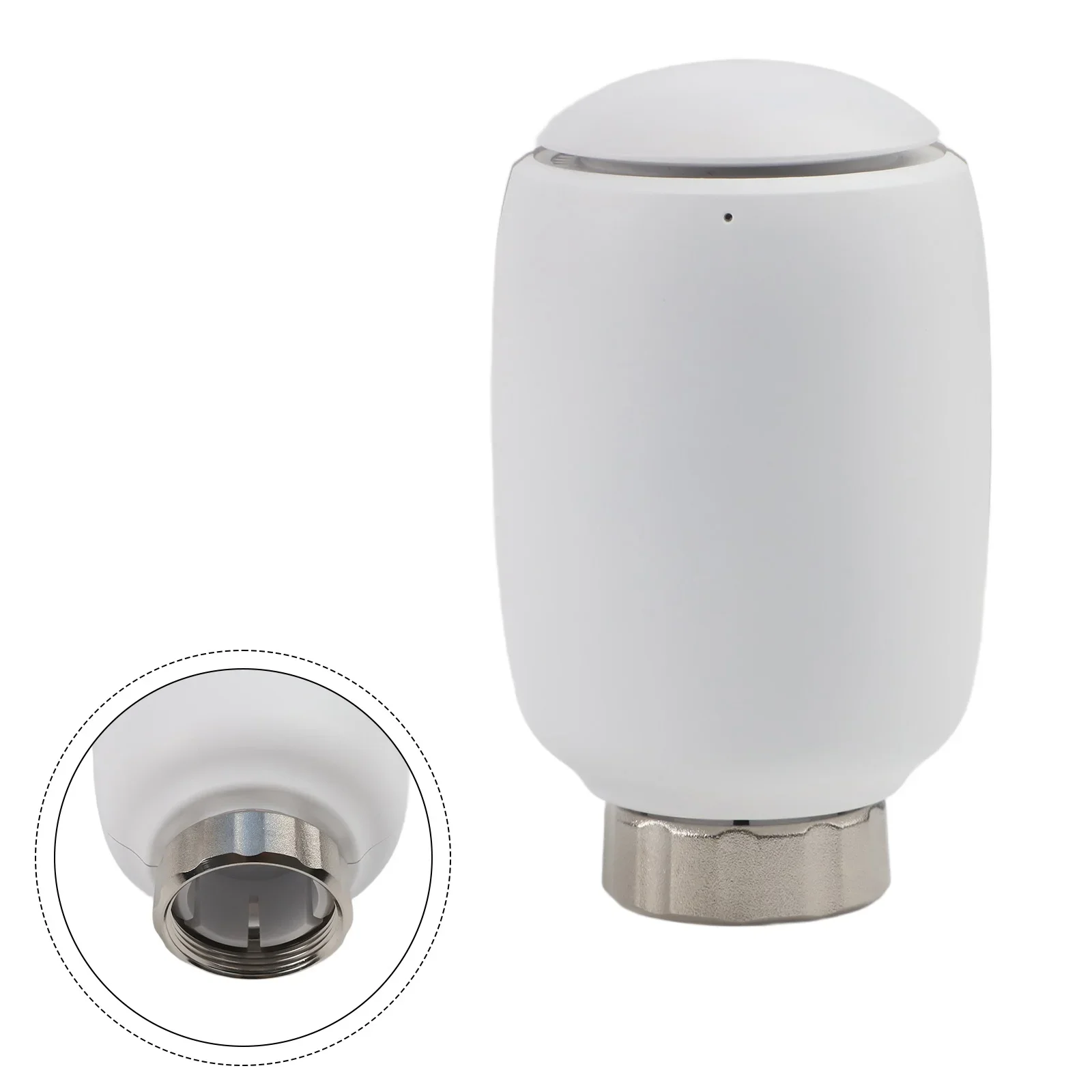 Smart Radiator Thermostat for Remote Heating Management with App Control Voice Integration and Quiet Operation