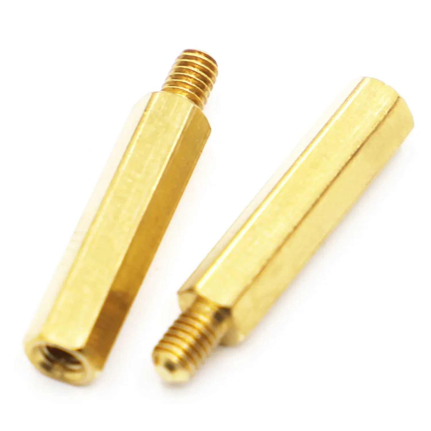 Brass Hex Male Female Standoff Board Rack Stud Hexagon Threaded Pillar PCB Column Motherboard Spacer Screw Bolt M2 M2.5 M3 M4 M5