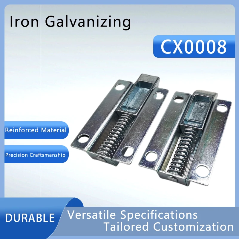 

304 Stainless Steel or Iron Galvanized Press Lock Spring Impact Type Door Pin, Door Buckle, Automatic Locking Pin