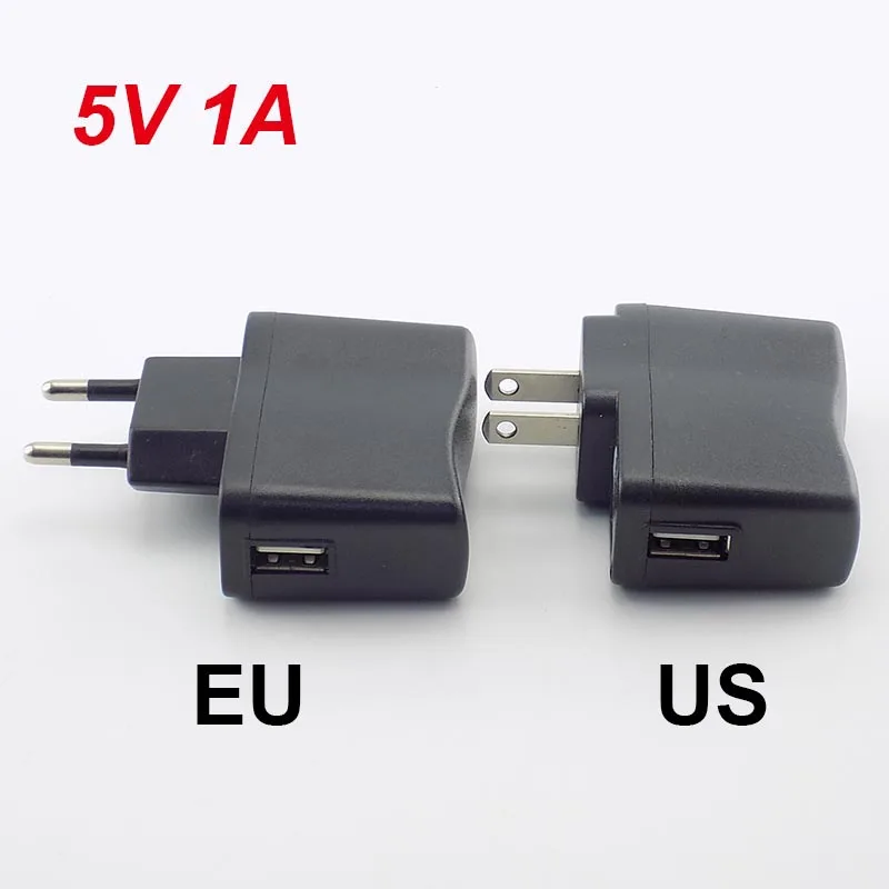 5V 0.5A 1A 2A 3A Micro USB Charger AC to DC Charging Universal USB Power Adapter Supply 100V-240V Output Phone Power Bank