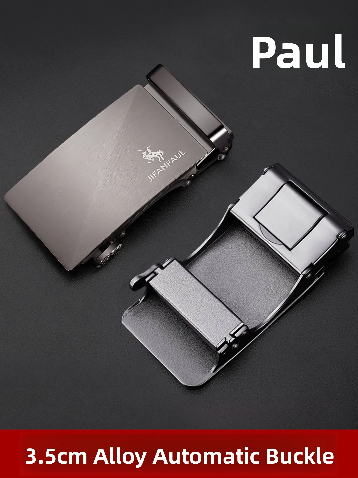 High-End Automatic Buckle Alloy Belt Ends Men's 2026 New Style Pants Buckle Accessories Durable Fashionable Belt Clasps