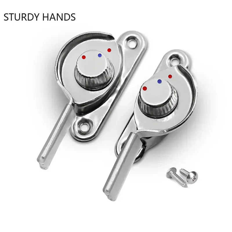 4pcs High-quality Sliding Window Latches Lock Children's Safety Doors and Windows Locks Indoor Anti-Theft Hardware Accessories