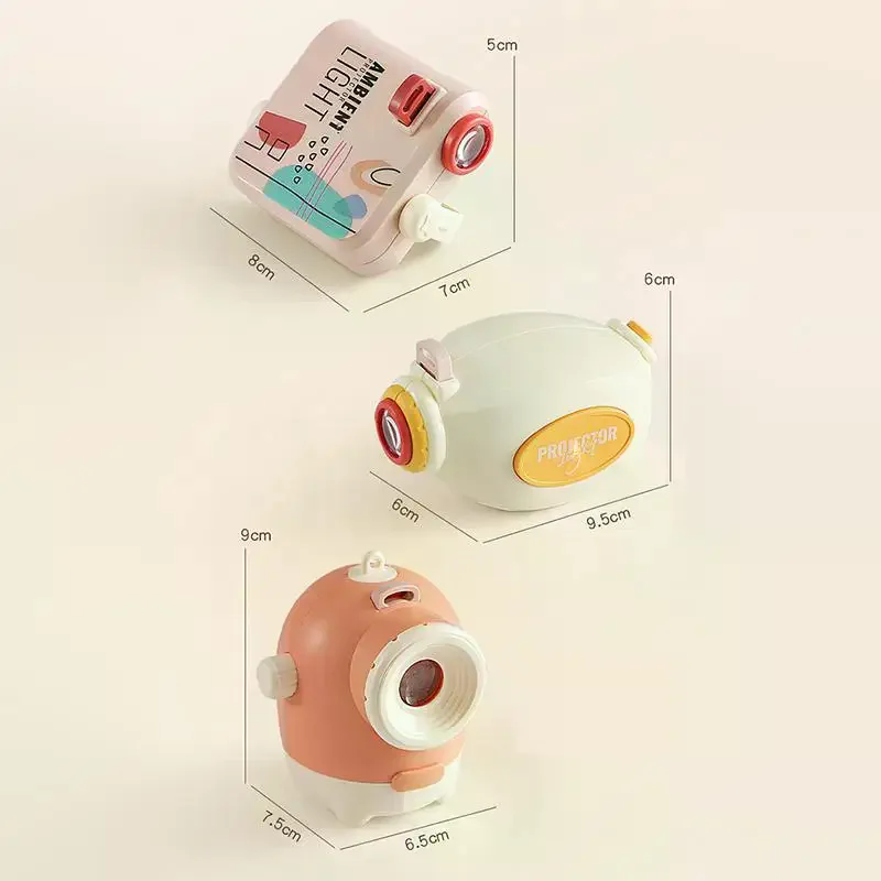 Cartoon Projector Lamp With Soft Light And Multiple Projection Films For Birthday Party And Bedroom Decoration Creative Gifts