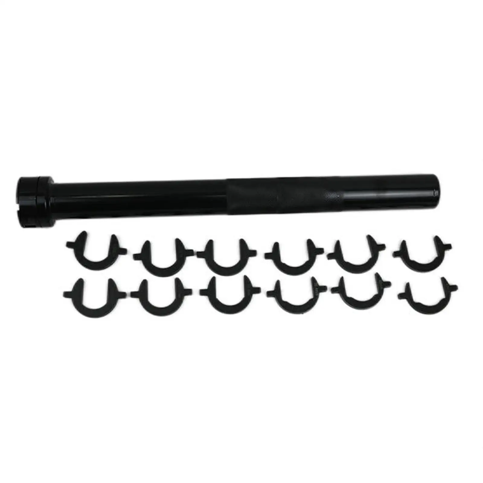 

13Pcs Inner Tie Rod Removal Tool,12 Crowfoot Adapters with Storage Box