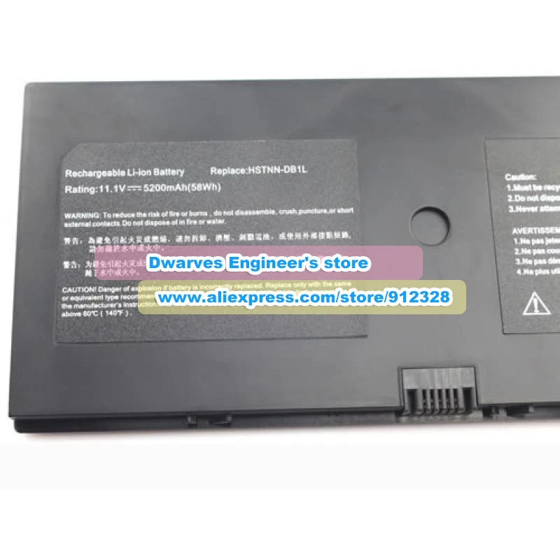 Imagem -04 - Substituição da Bateria para hp Probook Fl04 Fl06 11.1v 5200mah 58wh 5310m 5320m Hstnn-c72c Hstnn-db1l At907aa 538693271 Novo