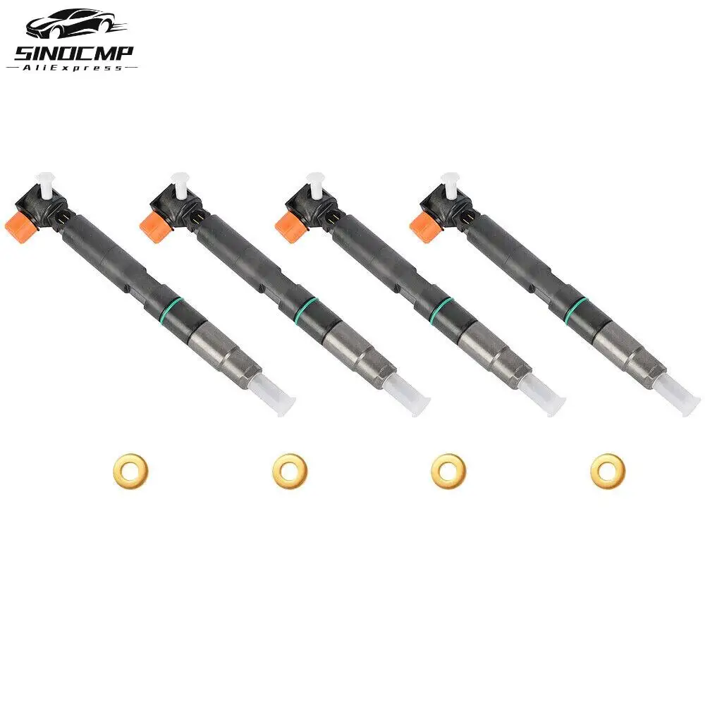 

4Pcs Fuel Injectors 400903-00074D 7275454 28337917 Common Rail Injector Assembly For Bobcat Doosan D24 D18 Diesel Engine