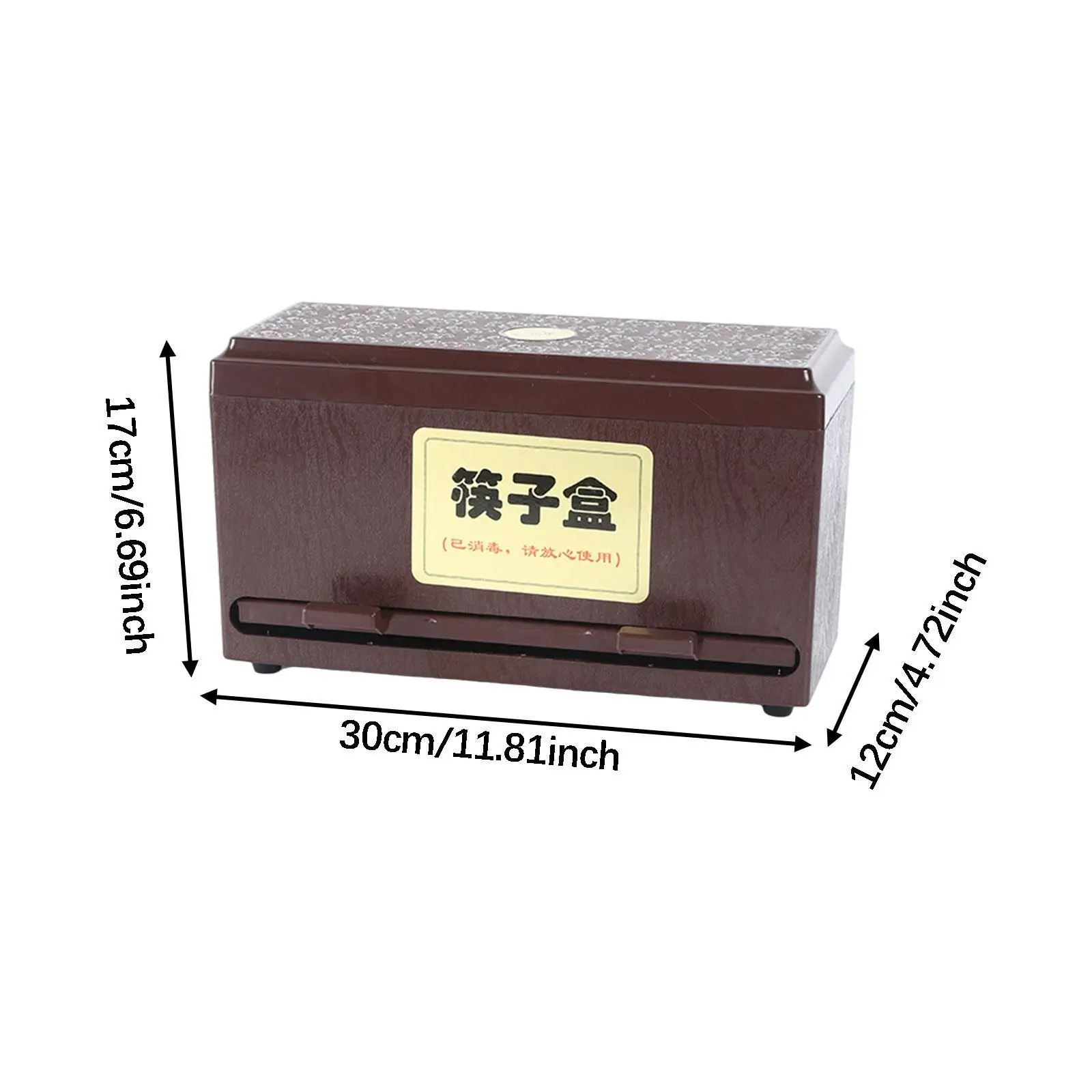 Essstäbchenspender, Besteck-Aufbewahrungsbox für Cafés, Zuhause, Restaurants