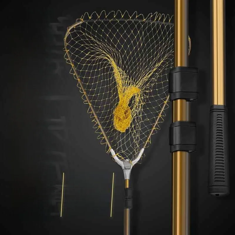 portable-fishing-net-outdoor-handheld-retractable-large-fish-skimmer-net-for-carp-fishing-gear-lightweight-foldable-fishing-net