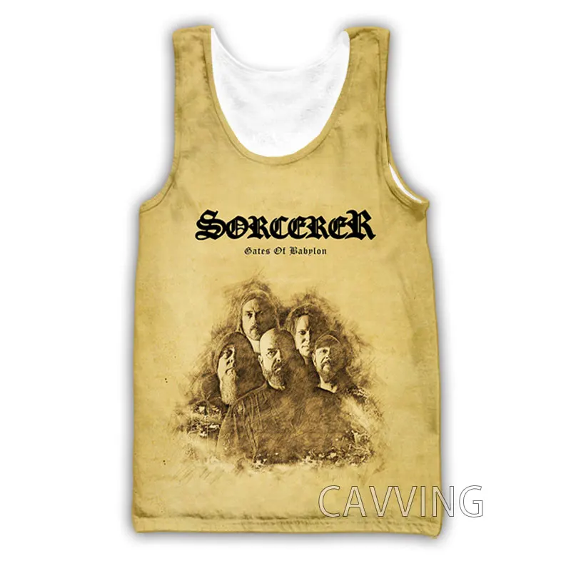 CAVVING 3D Printed  Sorcerer Rock  Tank Tops Harajuku Vest  Summer Undershirt Shirts Streetwear for Men/women