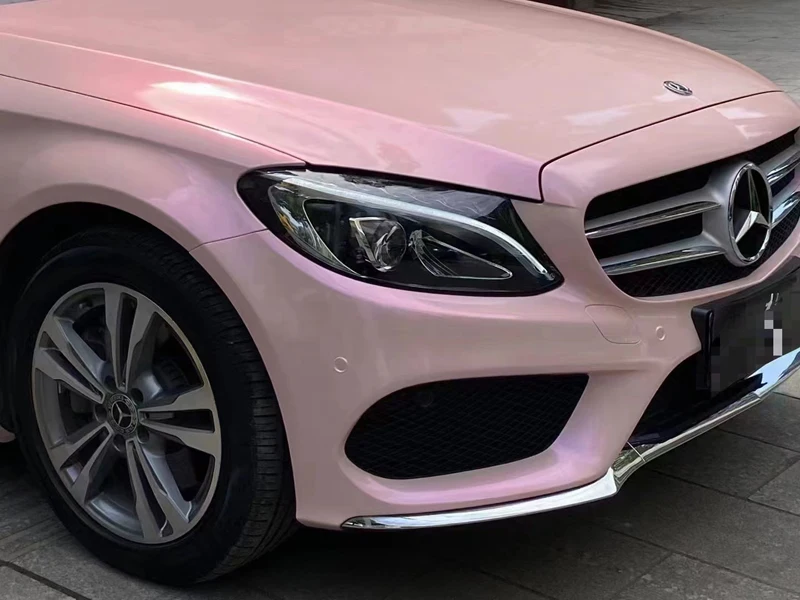 

High Quality Gloss Chameleon FLIP Rouge Pink Car Wrap Vinyl Roll with Air Release Technology Film Sticker Adhesive
