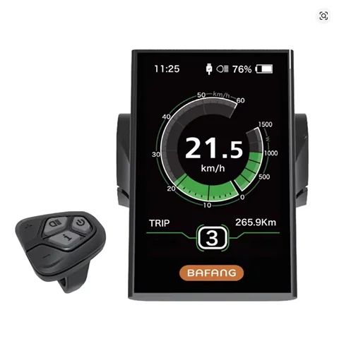 BAFANG DPC18-CAN Full Color LCD Electric Bike Display MID Motor BBS0102HD M620 G510 M400 G330 36V 48V 52V Electric Bike 8FUN