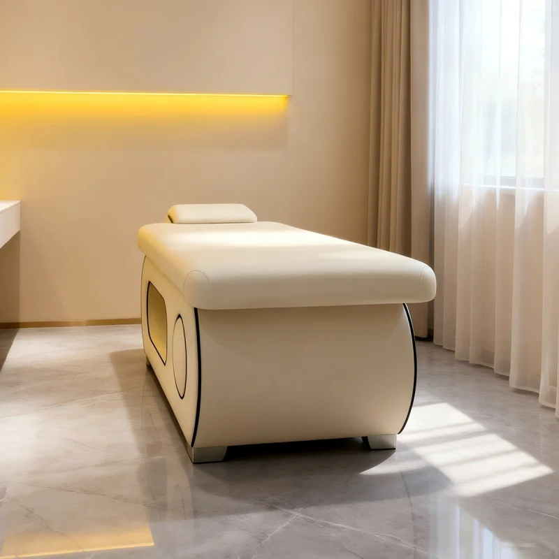 Barber Shop Seated Chair, Japanese-Style Home Hairdressing , Shampoo , Salon-Specific Flushing Bed, Hair Washing B